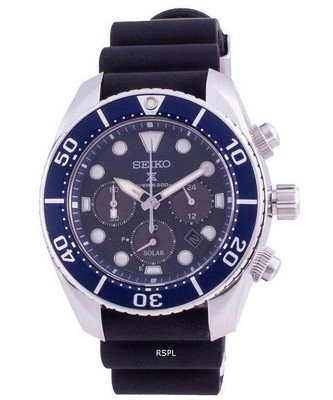 Pre-owned Seiko Prospex Solar Sumo Ssc759 Ssc759j1 Ssc759j Chronograph 200m Men's Watch