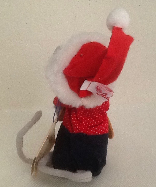 1998 Annalee ~ Christmas Mouse with Gingerbread Man ~ 6