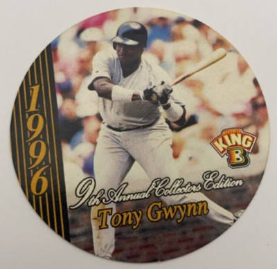 1996 King B Collector's Edition Disc (#10 of 24) - Tony Gwynn - Padres