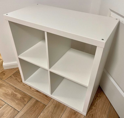 Ikea kallax unit white online