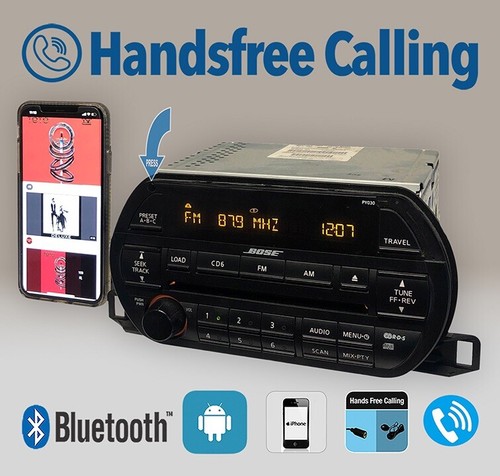 2003 Nissan Altima Bose Radio AM FM 6 Disc CD w Aux mp3