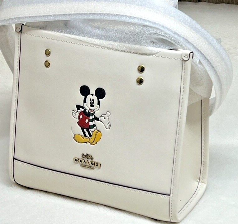 Coach Disney X Coach 2023 Dempsey Tote 22 With Mickey Mouse