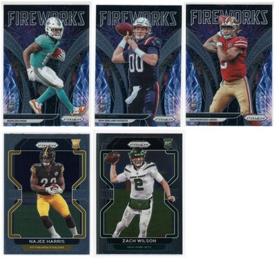 5x Rookie Lot 2021 Prizm Jaylen Waddle Mac Jones T Lance Najee Harris Z Wilson