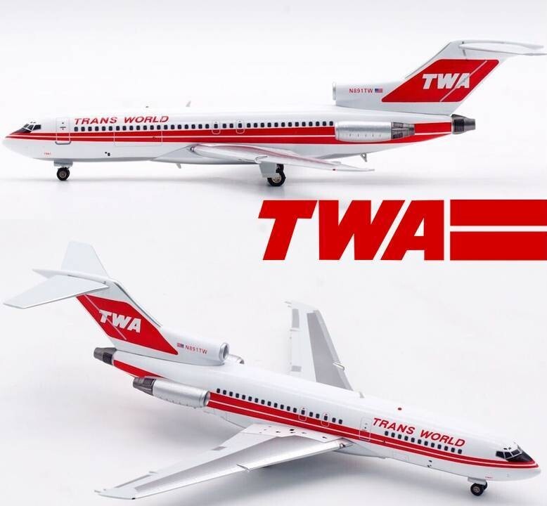 1/200 TWA B727ディスプレイモデル InFlight 1/200 IF721TW0623