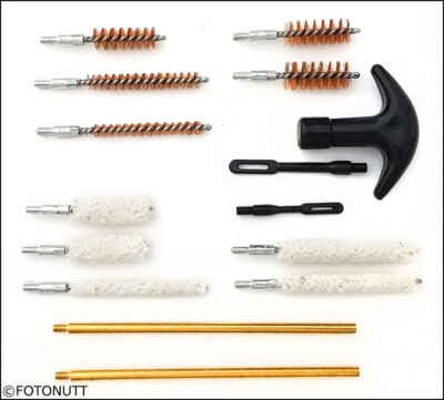 Pistol Cleaning Kit Carrying Case for Caliber Hand Guns 22 357 38 270 40