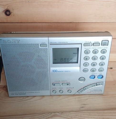 BCL★ICF-SW7600GR美品★4バンド★PLLレシーバー+豪華おまけ付❗ Amazon.com: Sony ICF-SW7600GR AM/FM Shortwave World Band