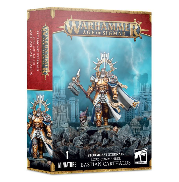 Лорд-командующий Бастиан Карталос Stormcast Eternals Warhammer AoS Новый в коробке