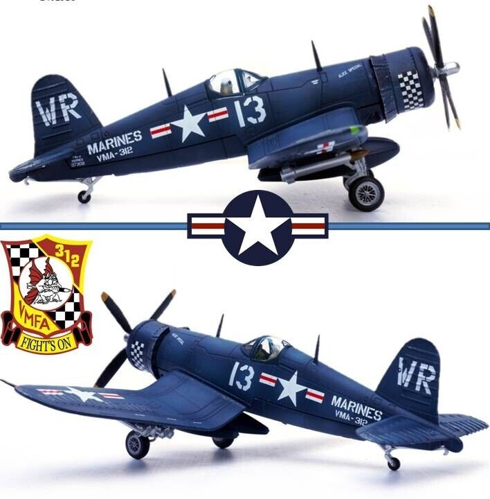 Legion 1:72 14619LC Vought F4U Corsair USMC VMA-312