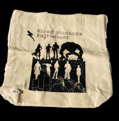 Blood Blockade Battlefront Tote Bag Leonardo Zapp Klaus Japanese Anime E0685