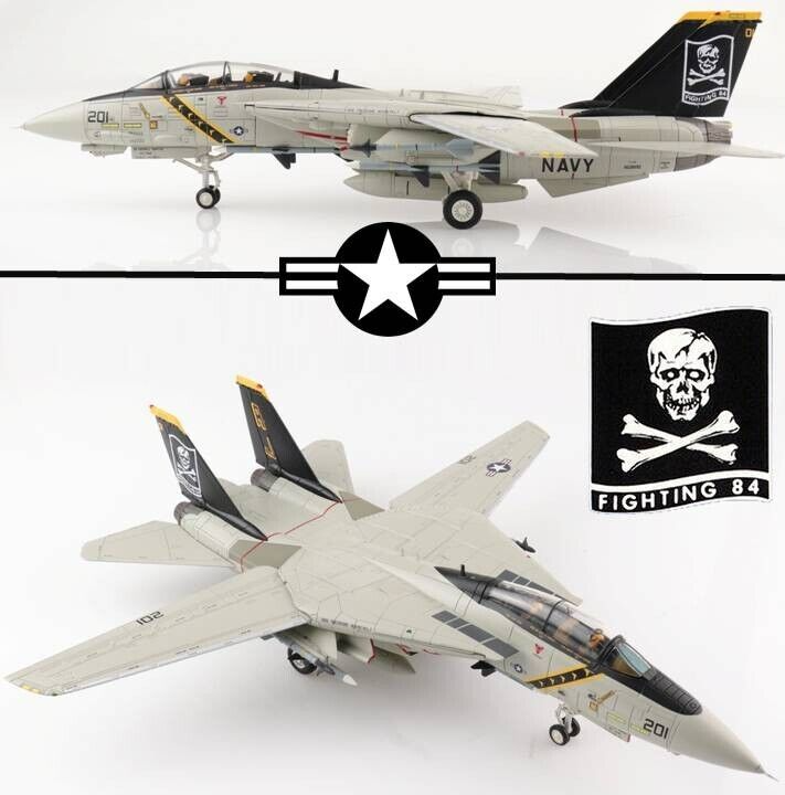 HOBBY MASTER HA5203 F-14A FIGHTER VF-84 Jolly Rogers US NAVY