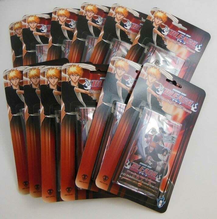 Bleach TCG CCG Booster Packs 12 Sealed New - Base Premiere Set