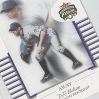 2002 Fleer Focus Jersey Edition - Todd Helton #6 M