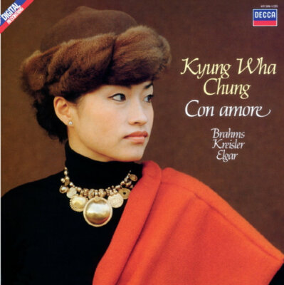 Kyung Wha Chung Con amore レコード KYUNG-WHA CHUNG Con Amore Violin Recital Audiophile Decca