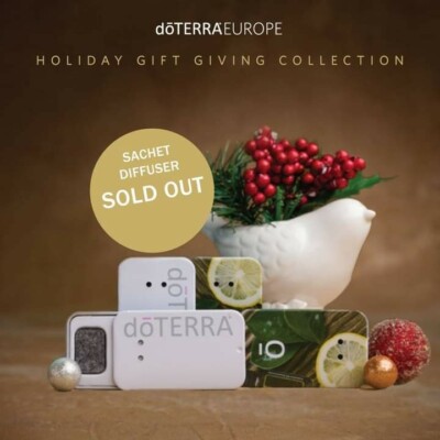 Doterra Holiday 4 Piece Sachet Diffuer Set