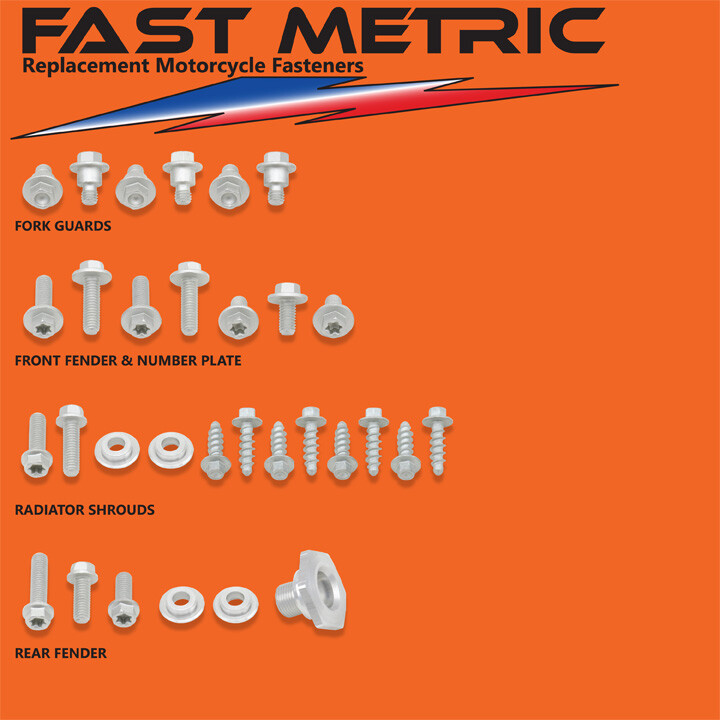 2003-2006 KTM 525 SX Plastics & Body Bolt Kits-EVERY Fastener need-GUARANTEED