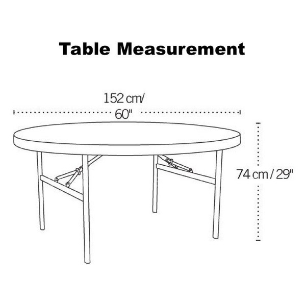 5Ft Round Table for sale in UK 62 used 5Ft Round Tables