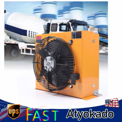 Radiator AH1012T-CA Industrial Hydraulic Oil Cooler W/ Heat Dissipation Flow Fan
