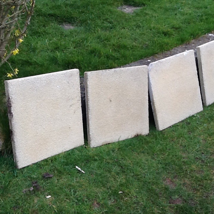 Cream Patio Slabs in Somerset Gumtree