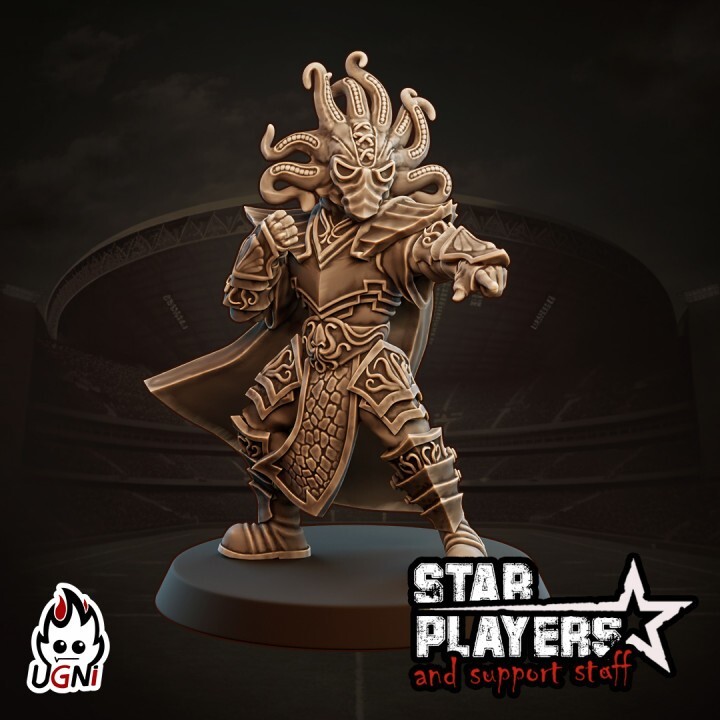 Walter Krakenberg - Star Player Fantasy Compatible Bloodbowl