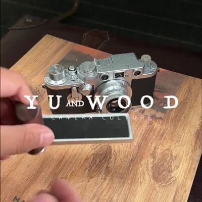 Wood L Hand Grip Holder Fr Leica IIIF IIIG 3f 3g Camera