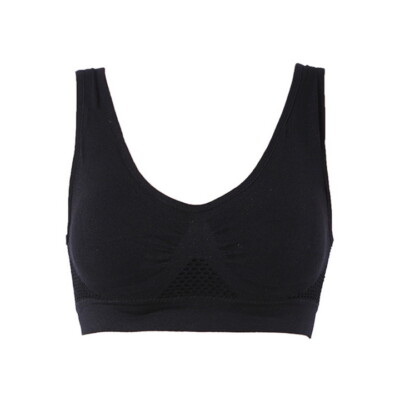 Women Padded Sports Bra Crop Top Running Yoga Fitness Sport Seamless Vest