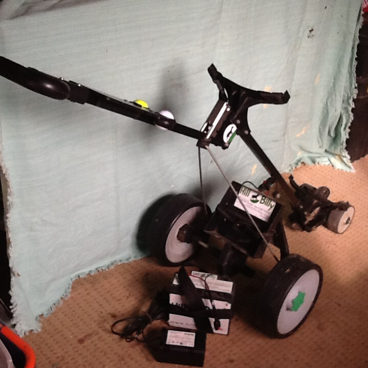 Hill Billy Electric Golf Trolley with Battery & Charger in Orpington