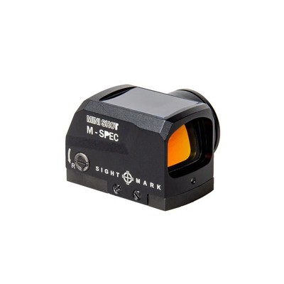   Sightmark Mini Shot M-Spec M3 Solar Enclosed Red Dot Sight 3 MOA Dot RMS-C