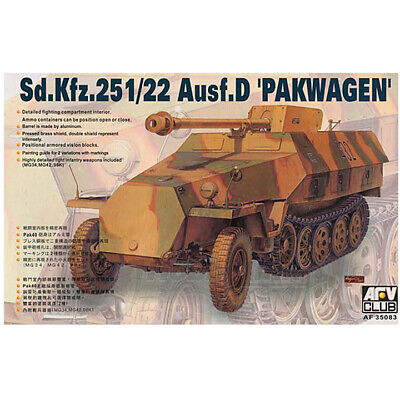 AFV CLUB #35083 1/35 Sd.Kfz. 251/22  Ausf.D "Pakwagen"