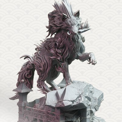 Spirits From the Far East by DM Stash 3D Printed DnD Resin Minis