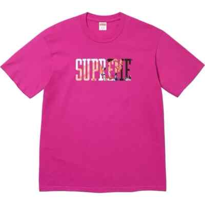Supreme Tera Patrick Tee Size XL Magenta FW24