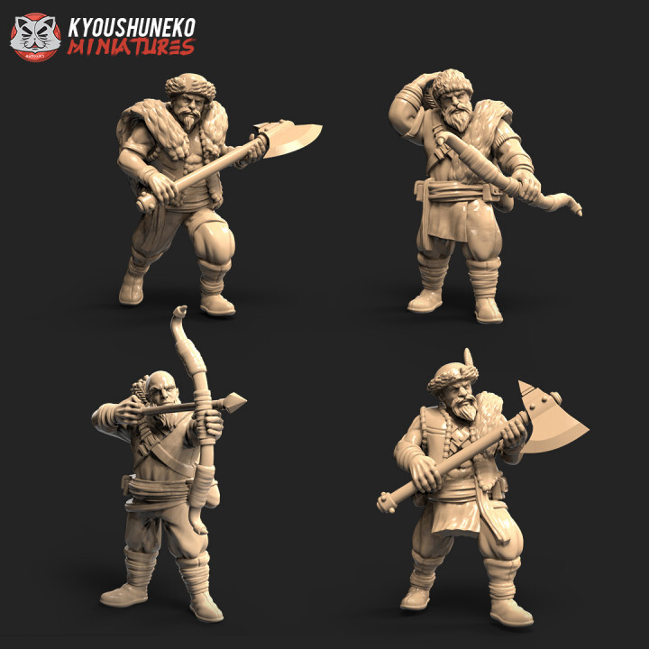 Krizhnev Cossacks, Kyoushuneko, Wargames Polish Army Feudal Soldiers Miniature