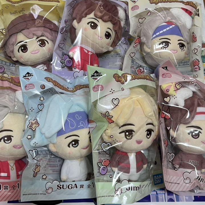 防弾少年団(BTS) - TinyTAN Sweet Time Theme Jung Kook 4点セット 一番くじ TinyTAN Sweet Time Theme｜一番くじ倶楽部｜BANDAI