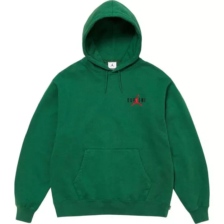 Buy Supreme x Jordan Hooded Sweatshirt 'Black' - FW24SW1