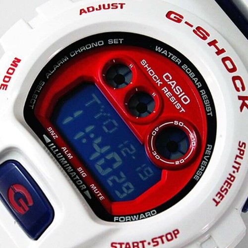 Pre-owned Casio G-shock Digital Big Case Crazy Colors Men's Watch Gd-x6900cs-7 In Blue