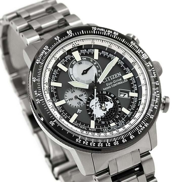Pre-owned Citizen Promaster By3006-53h Sky Series Geo Trekker Eco Drive Men's Watch