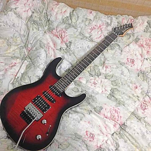 Electric Guitar Rare Washburn RX25 FWSB Flame Wine Sunburst