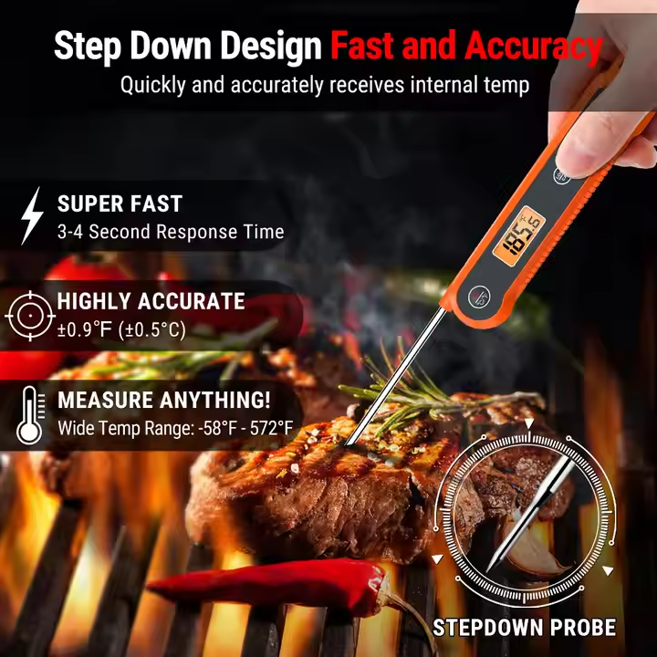 Waterproof Digital Instant Read Meat Food Cooking Thermometer ThermoPro TP03H