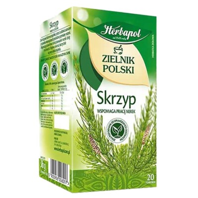 HERBAPOL Polish Herbarium Horsetail, Herbal tea - 3 x 20 bags