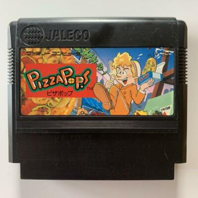 Nintendo Famicom Pizza Pop Jaleco FC Cartridge Only Japan