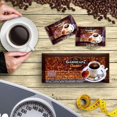 Healthy Classic Coffee Gano Excel Ganocafe Ganoderma 30 Sachets