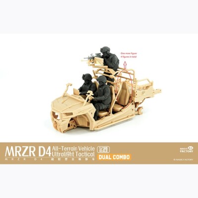 Magic Factory #7502 1/35 U.S. Marine Corps MRZR D4 Crew Set-Not included Vehicle