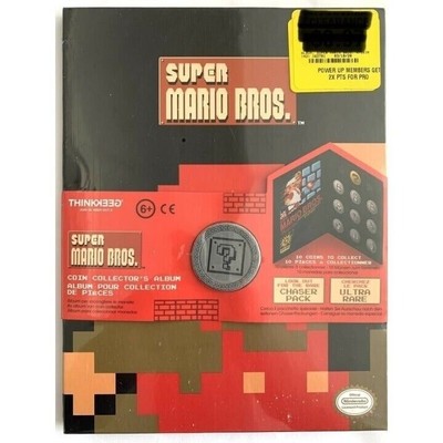 Nintendo NES Super Mario Bros Coin Collector Album Think Geek