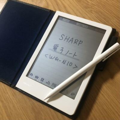 SHARP WG-N10 Electronic memo pad Electronic Notebook | eBay