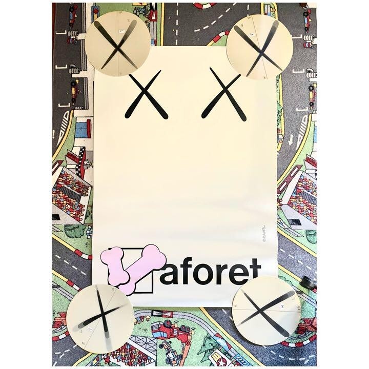 KAWS × Laforet Promo Poster KAWS × Laforet Promo Poster | eBay