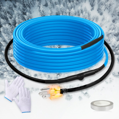 SnulyHeet 6ft Self-Regulating Pipe Heat Tape for Water Pipes Freeze Protection