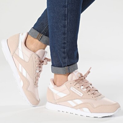 Reebok Classic Nylon Women’s Sneaker Running Shoe Athletic #329