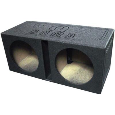 Qpower QBOMB10V QBOMB Dual 10'' Woofer Box Ported