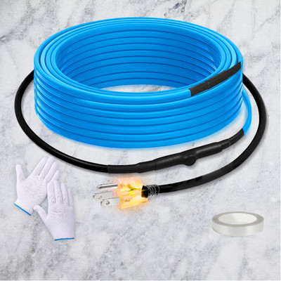 SnulyHeet 6 FT Self-Regulating Pipe Heat Tape for Water Pipes Energy-efficient
