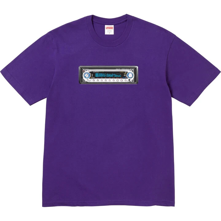 Supreme 2023 FW Fighter Tee purple Mサイズ Supreme 2023 FW Fighter Tee purple Mサイズ