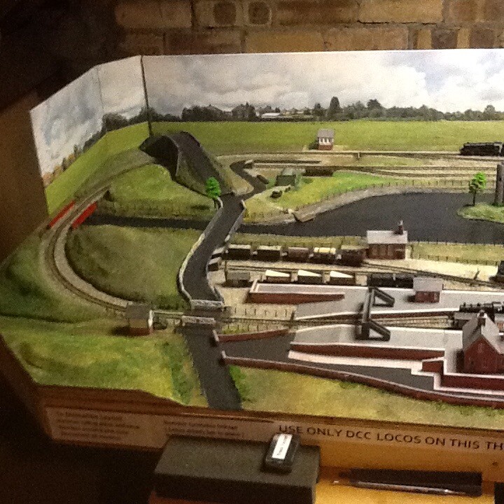 N gauge DCC model rail layout in Stranraer, Dumfries and Galloway